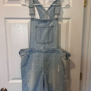 Light Blue Denim Overalls